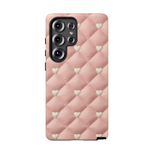 Cream Love Quilt | Tough Case
