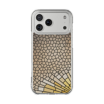 Mosaic Sunburst | Clear MagSafe Case