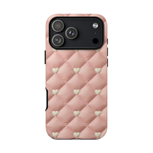 Cream Love Quilt | Tough Case