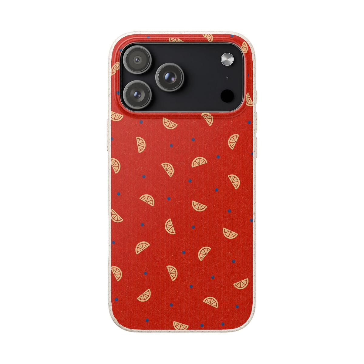 Tomato Lemons biodegradable phone case