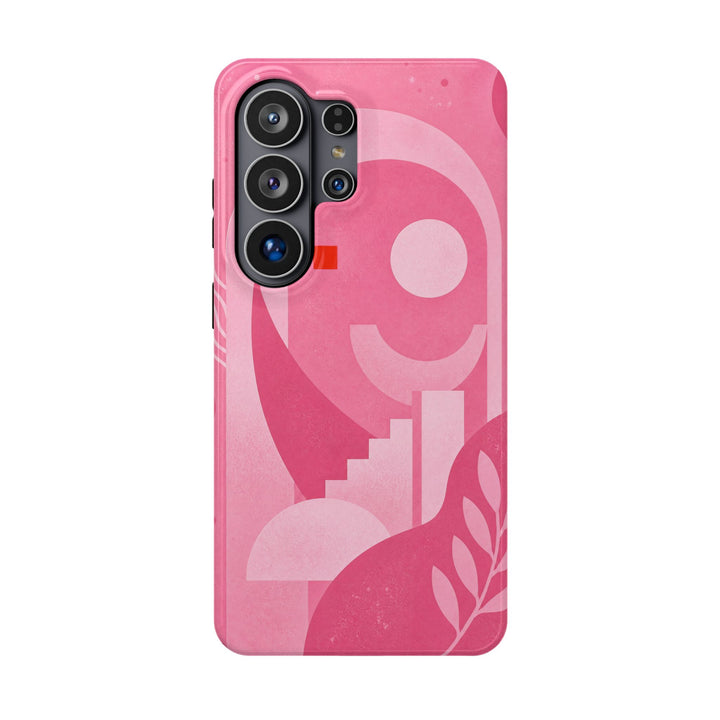 Pink Sensor phone case design
