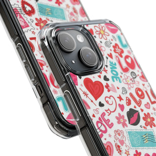 Ocean Blush | Clear MagSafe Case