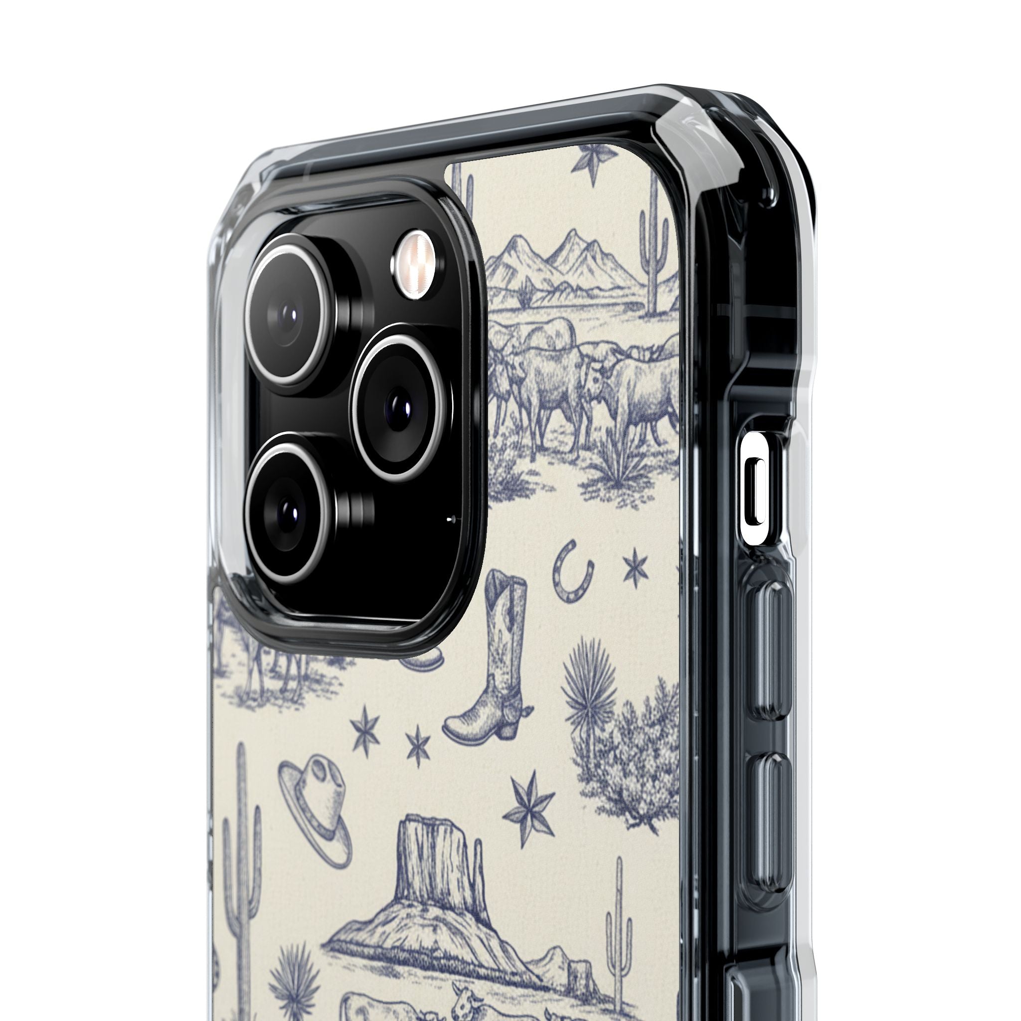 Whimsical Toile | Clear MagSafe Case