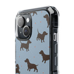 Powder Dachshunds | Clear MagSafe Case