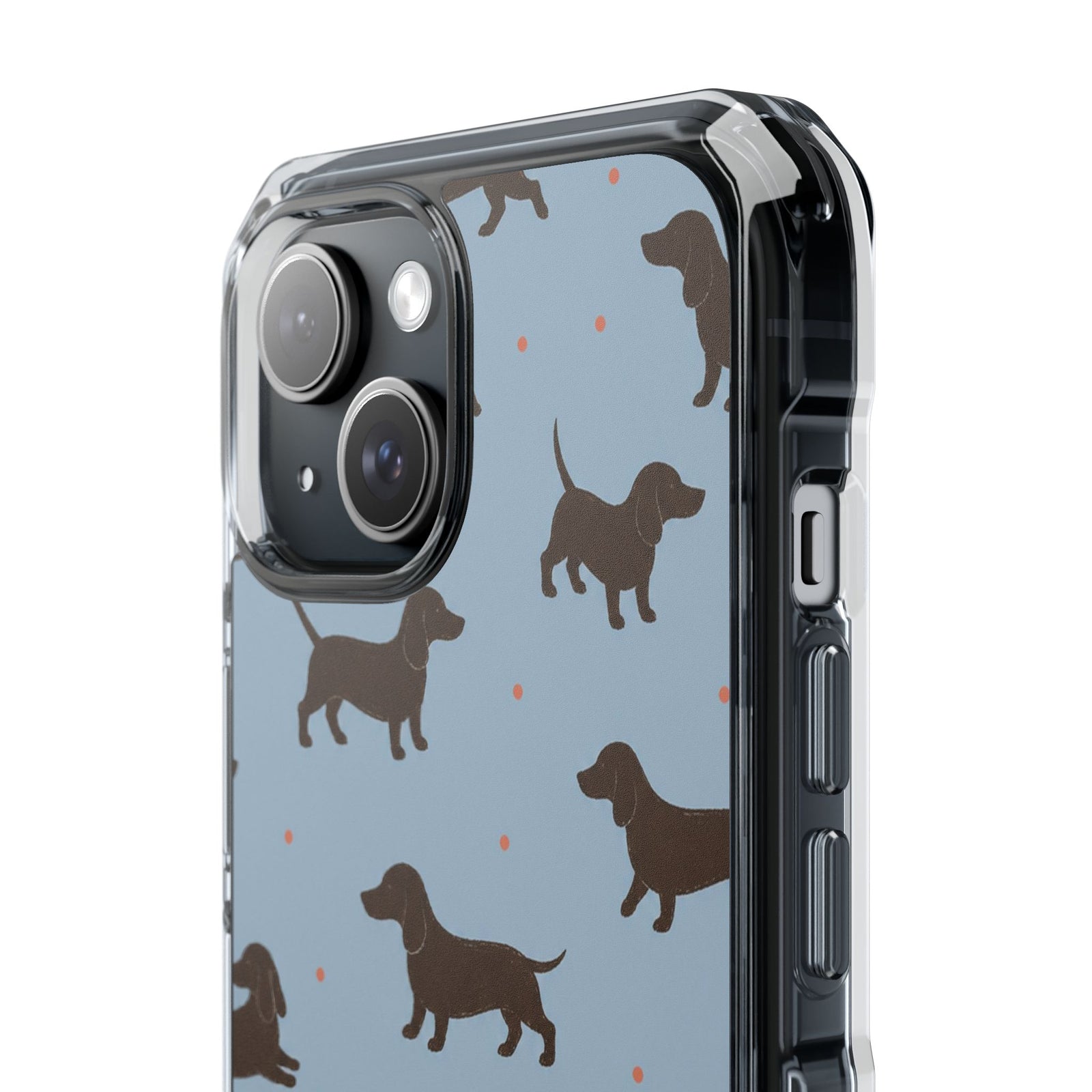 Powder Dachshunds | Clear MagSafe Case