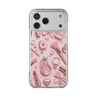 Blush Vanity coquette clear magsafe case design