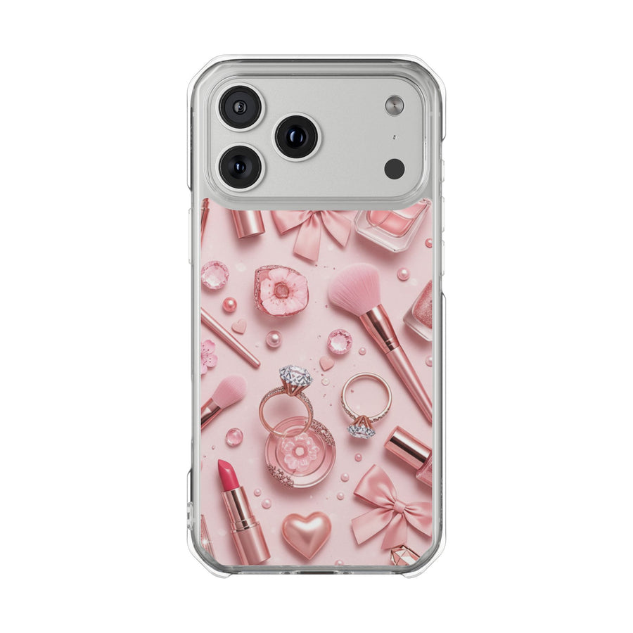 Blush Vanity | Clear MagSafe Case