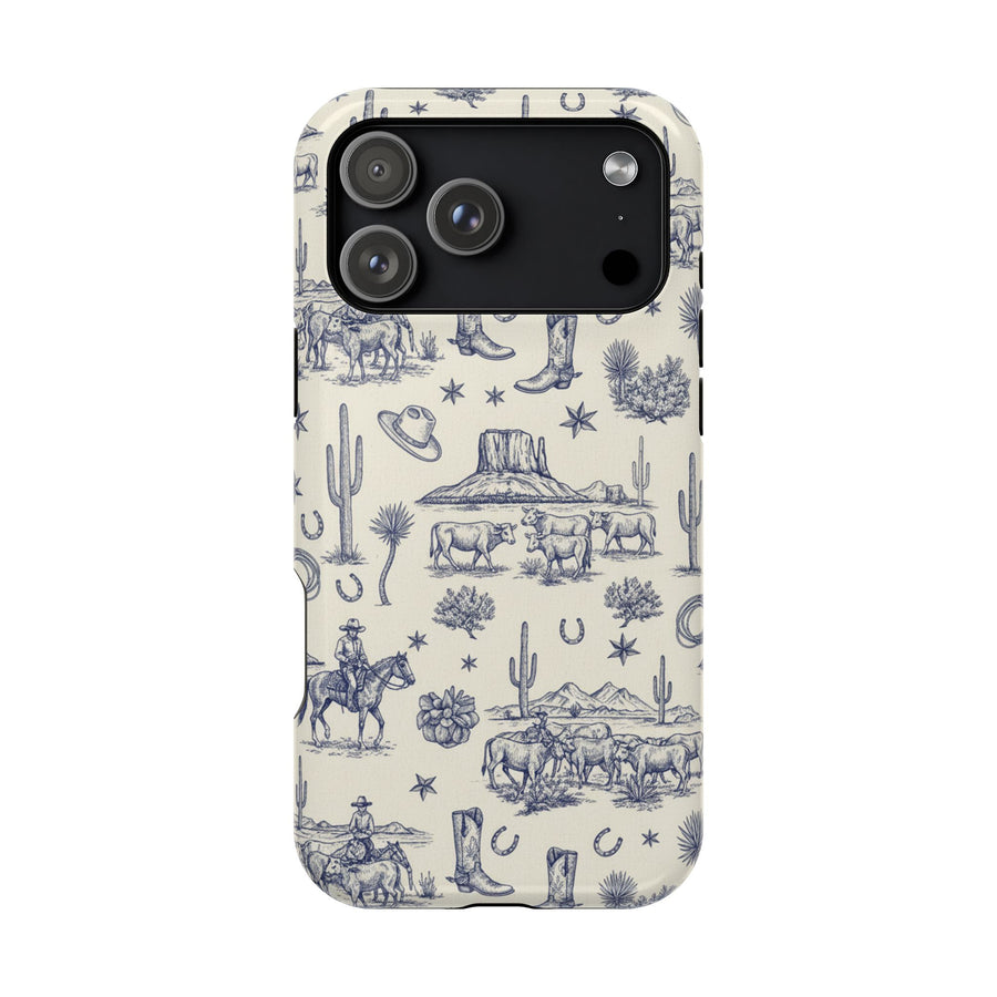 Whimsical Toile | Tough MagSafe Case