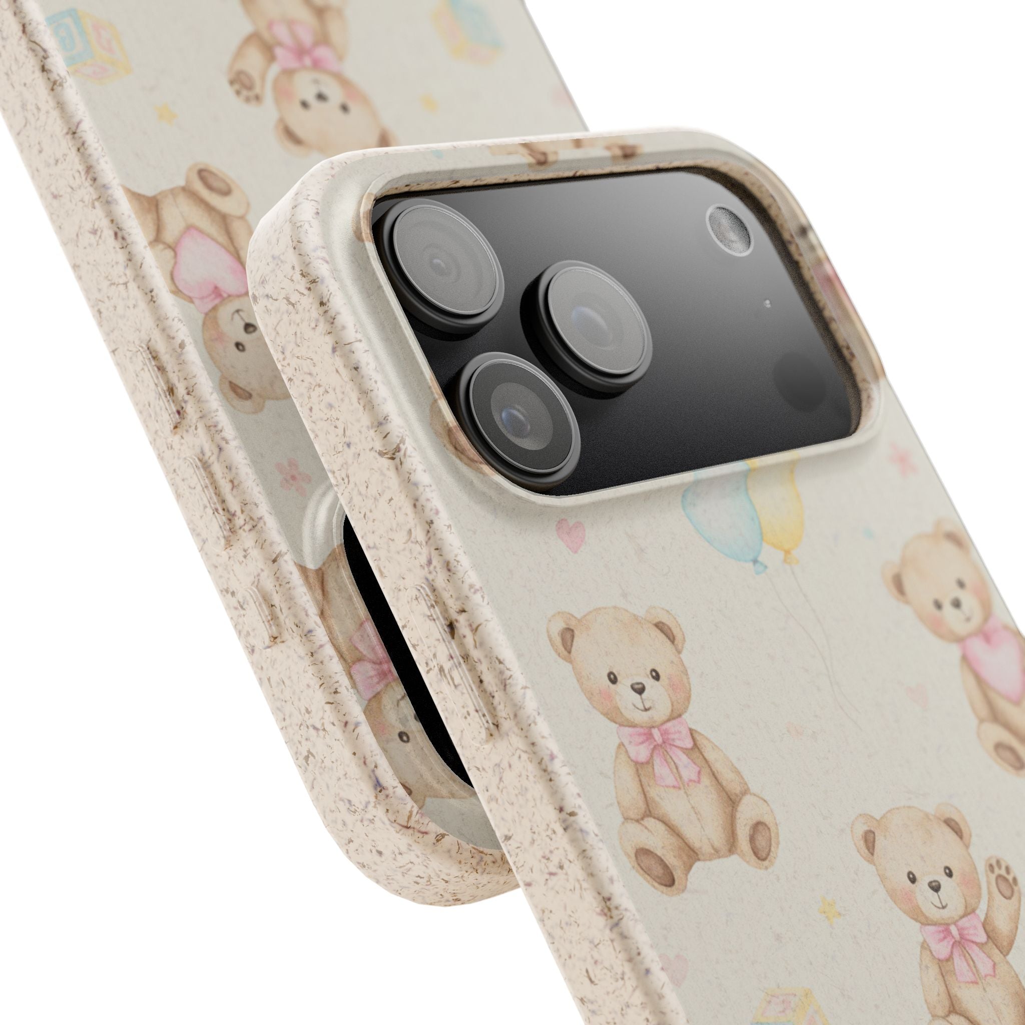 Cute Teddy Bears | Biodegradable Case