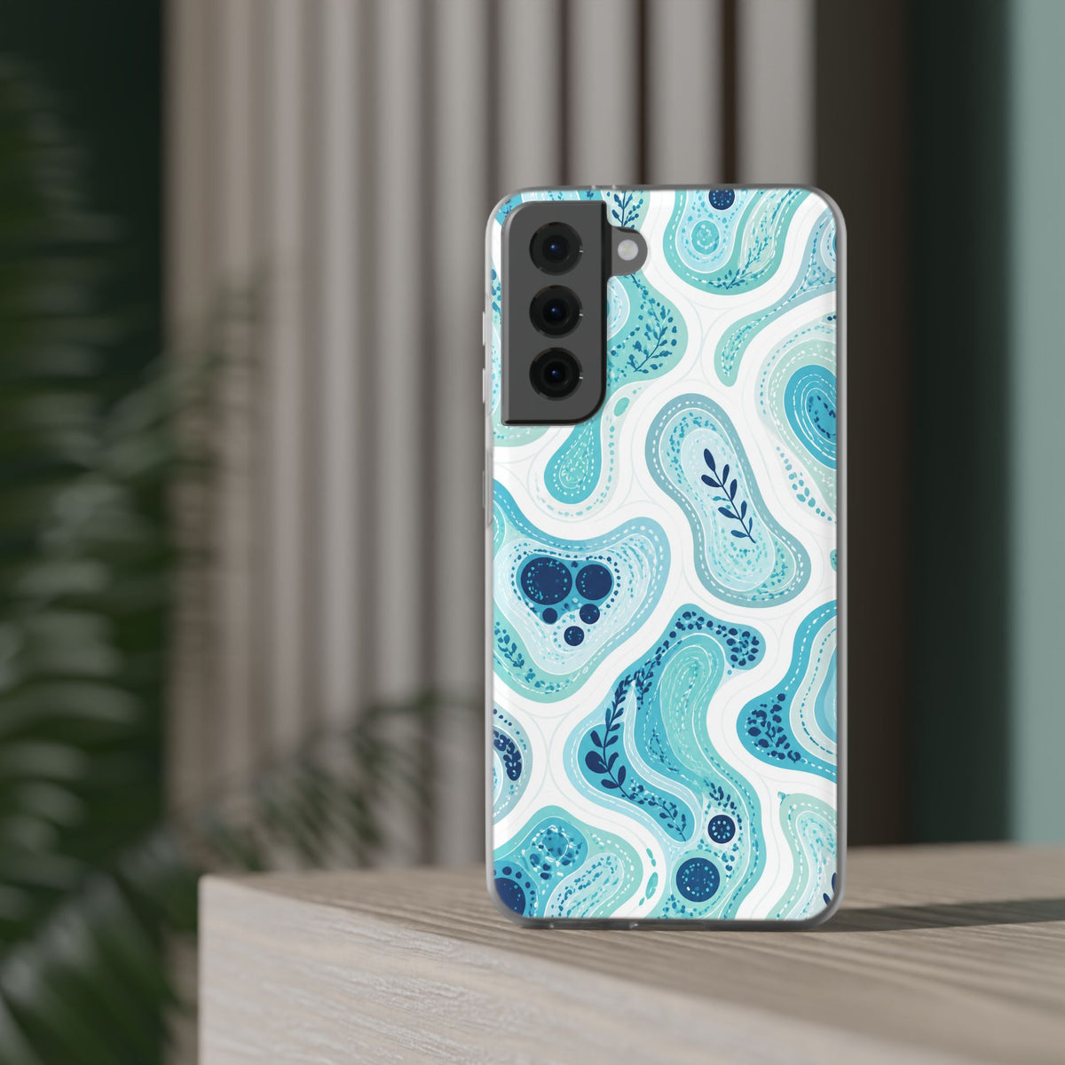 Aqua Tributaries | Clear Case — product image 20