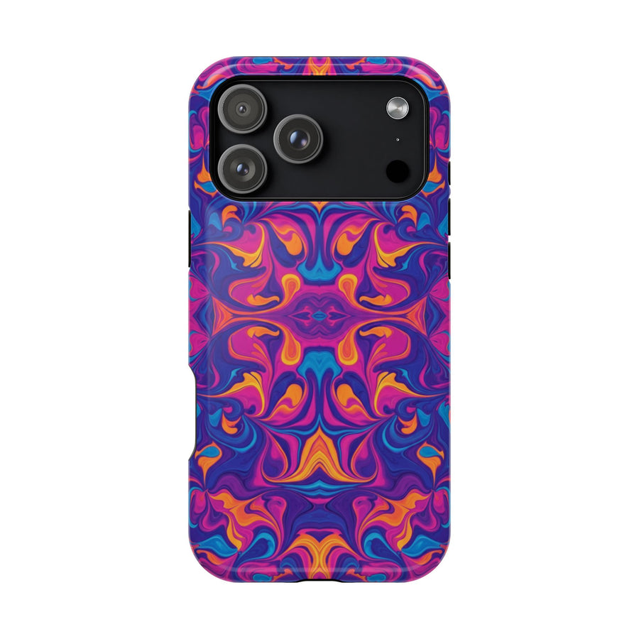 Neon Swirl | Tough MagSafe Case
