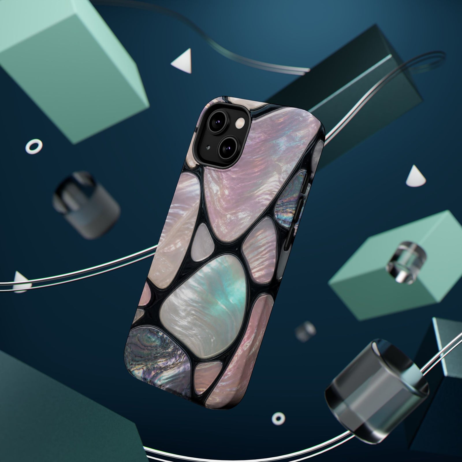 Nacre Mosaic | Tough MagSafe Case