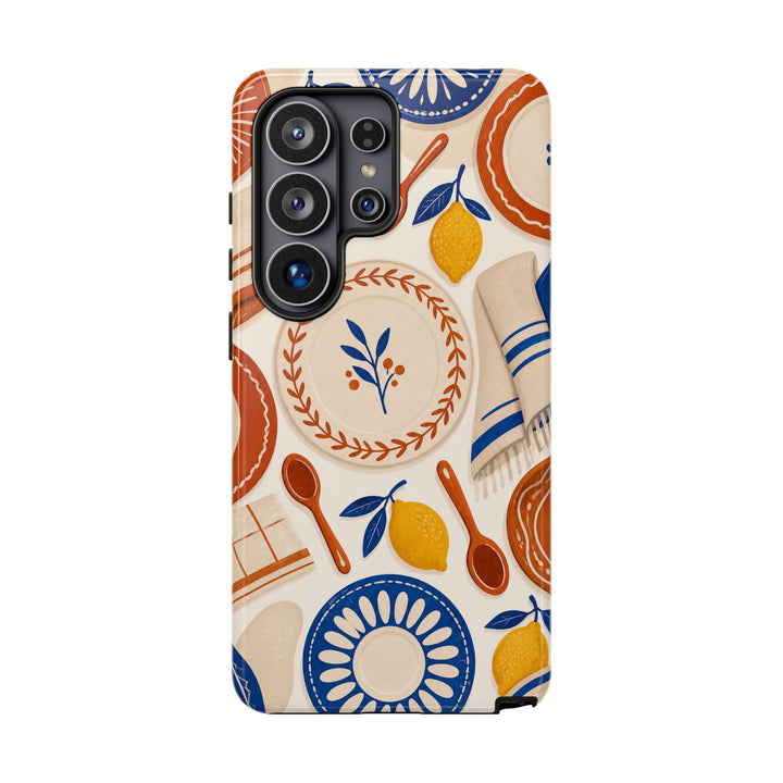 Terracotta Tableware phone case design