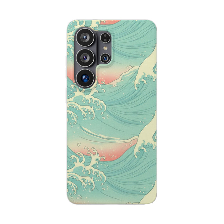 Seafoam Waves | Clear Case