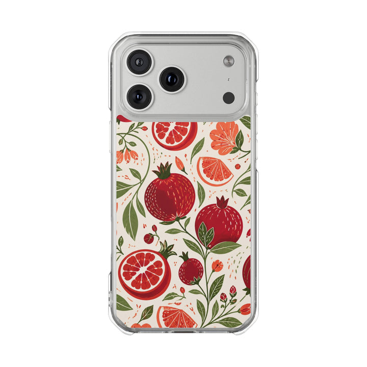 Ruby Orchard | Clear MagSafe Case
