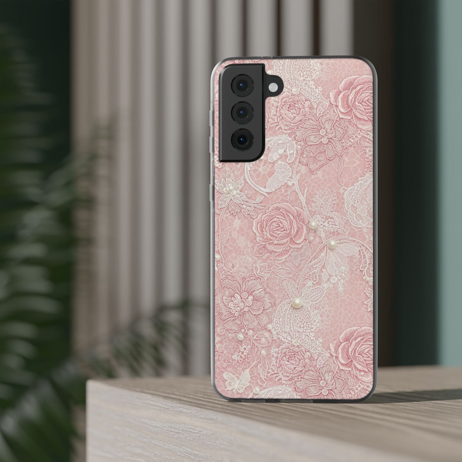 Lace Roses | Clear Case