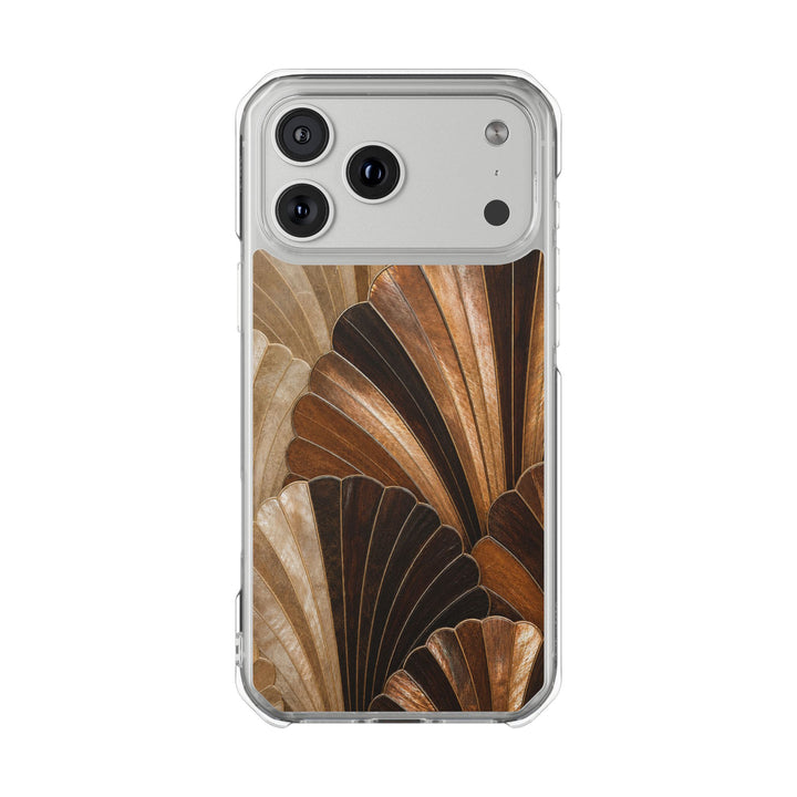 Espresso Shell | Clear MagSafe Case