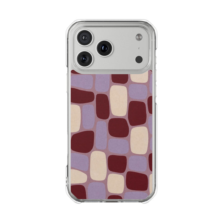 Mauve Rounded phone case design