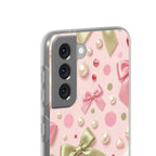 Dotty Pearl Bow | Clear Case