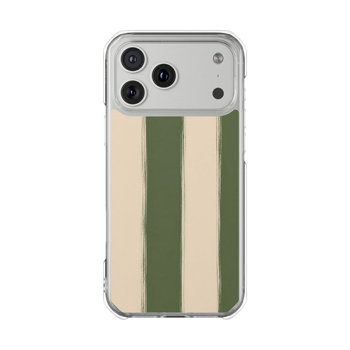 Moss Cabana | Clear MagSafe Case