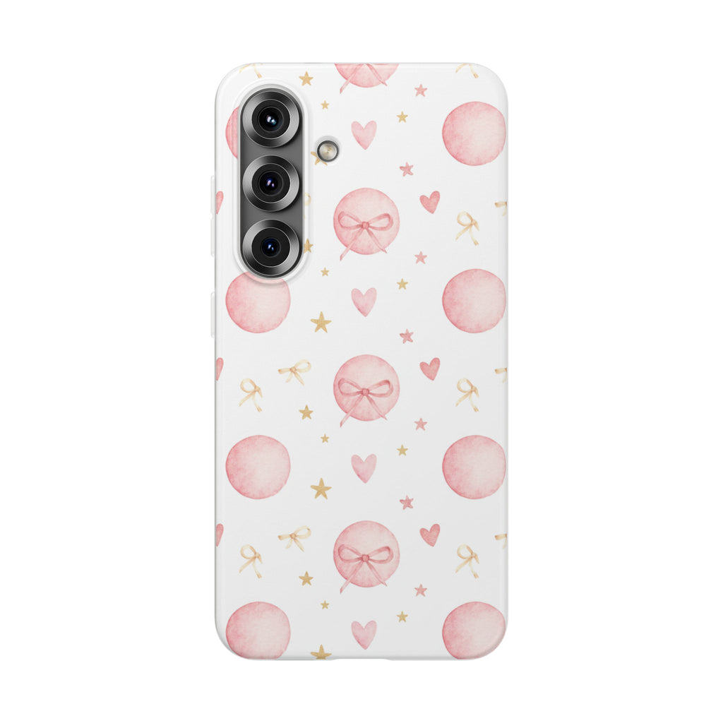 Pink Bows | Galaxy Clear Case