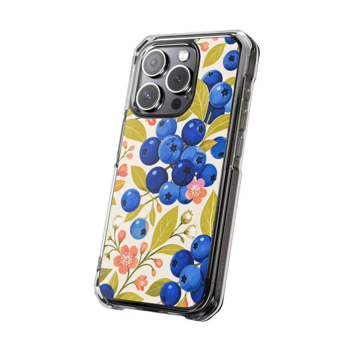 Cobalt Blueberries | Clear MagSafe Case — product image 20