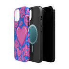Bubblegum Hearts | Tough MagSafe Case