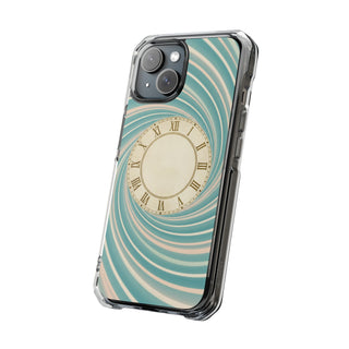 Clock Ripple | Clear MagSafe Case