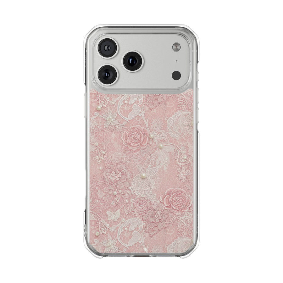 Pink Makeup | Clear MagSafe Case