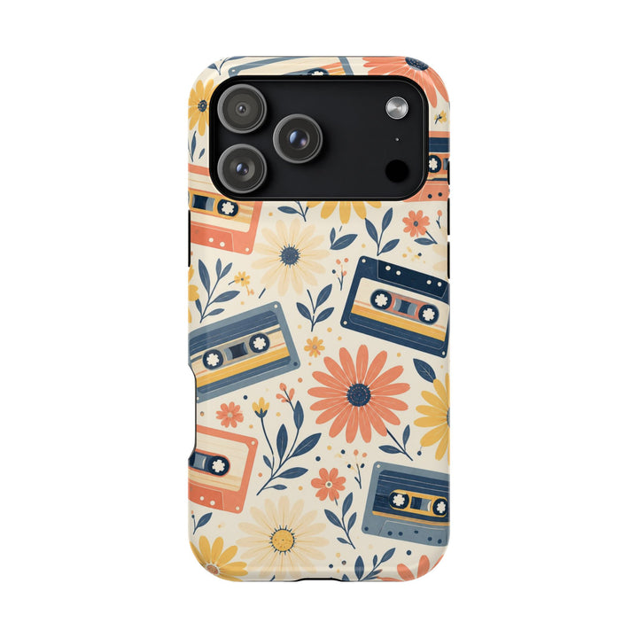 Cassette Blooms | Tough MagSafe Case