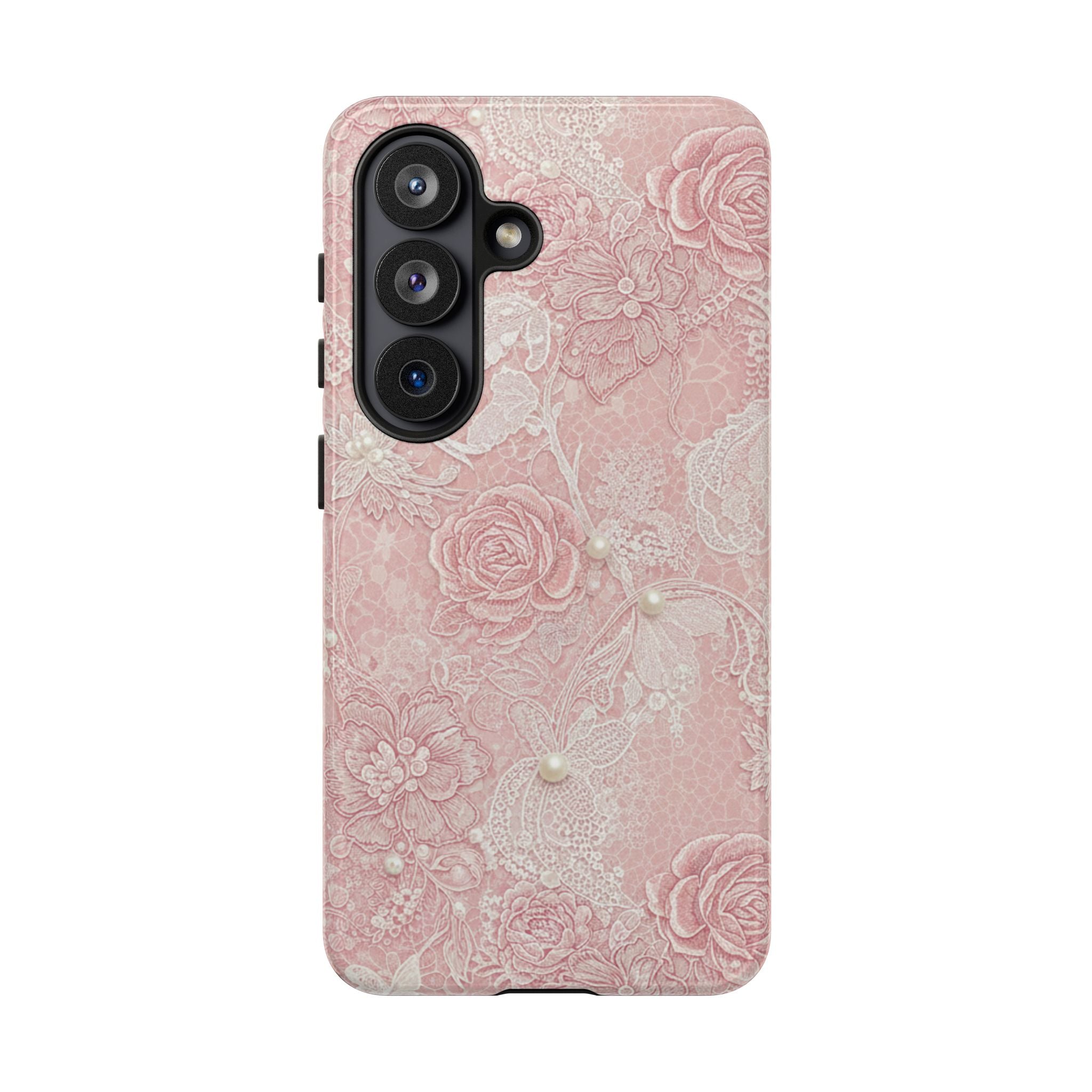 Lace Roses floral tough case design