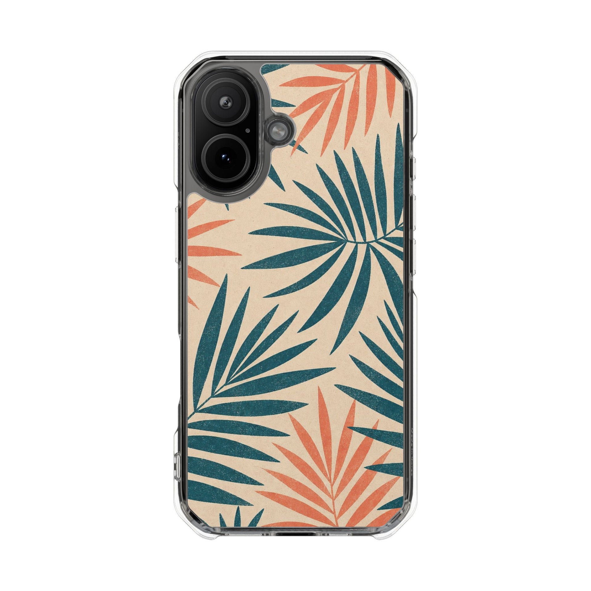 Sand Palm | Clear MagSafe Case