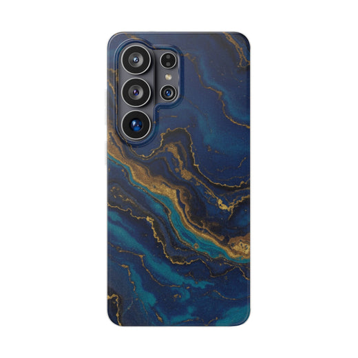 Midnight Marble | Samsung Clear Case