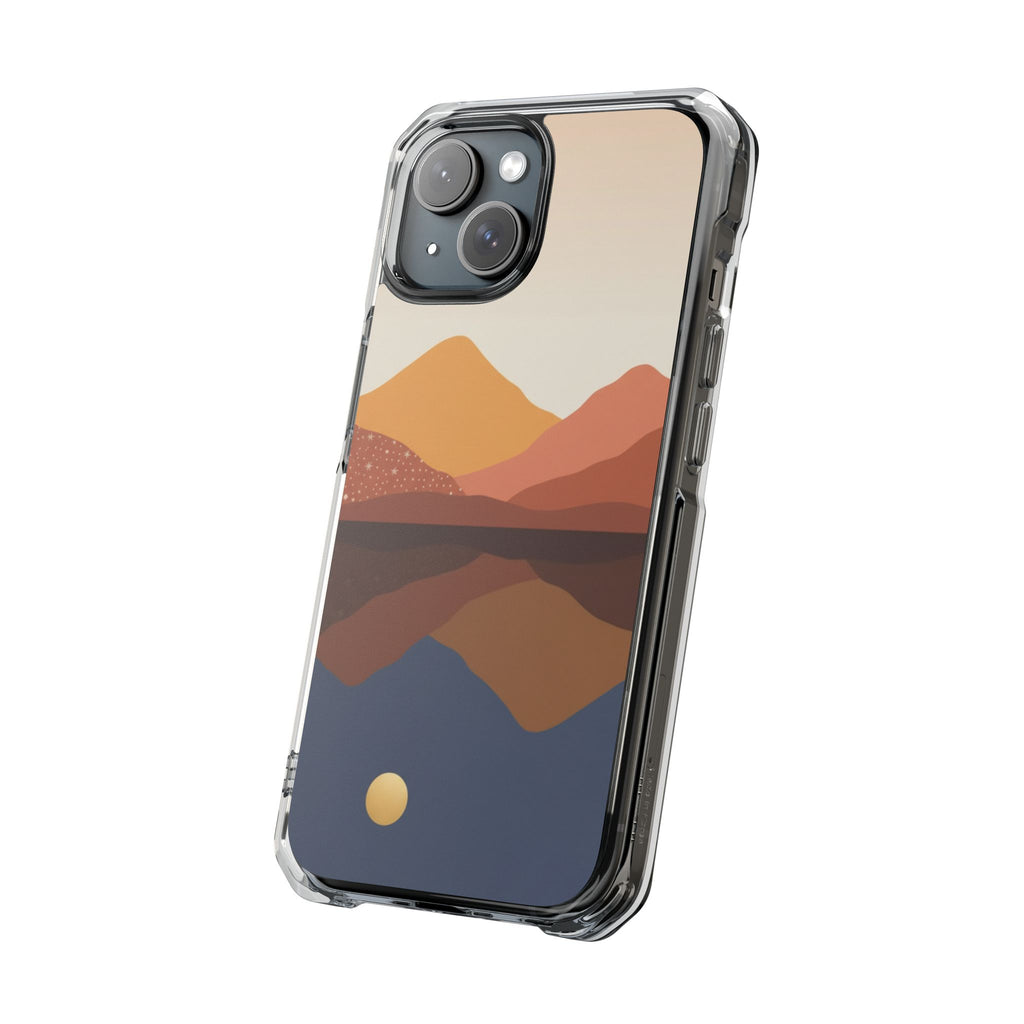Desert Dusk | Clear MagSafe Case