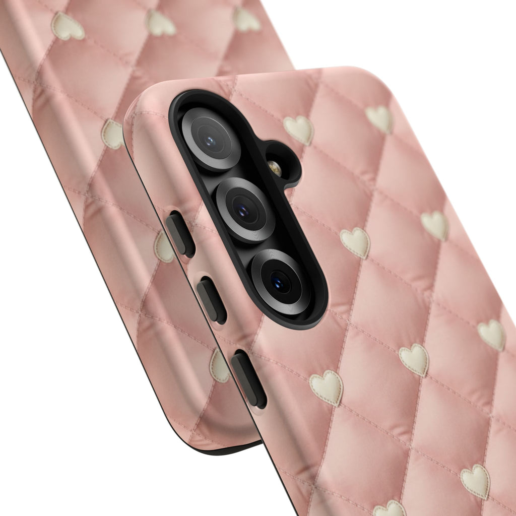 Cream Love Quilt | Tough Case