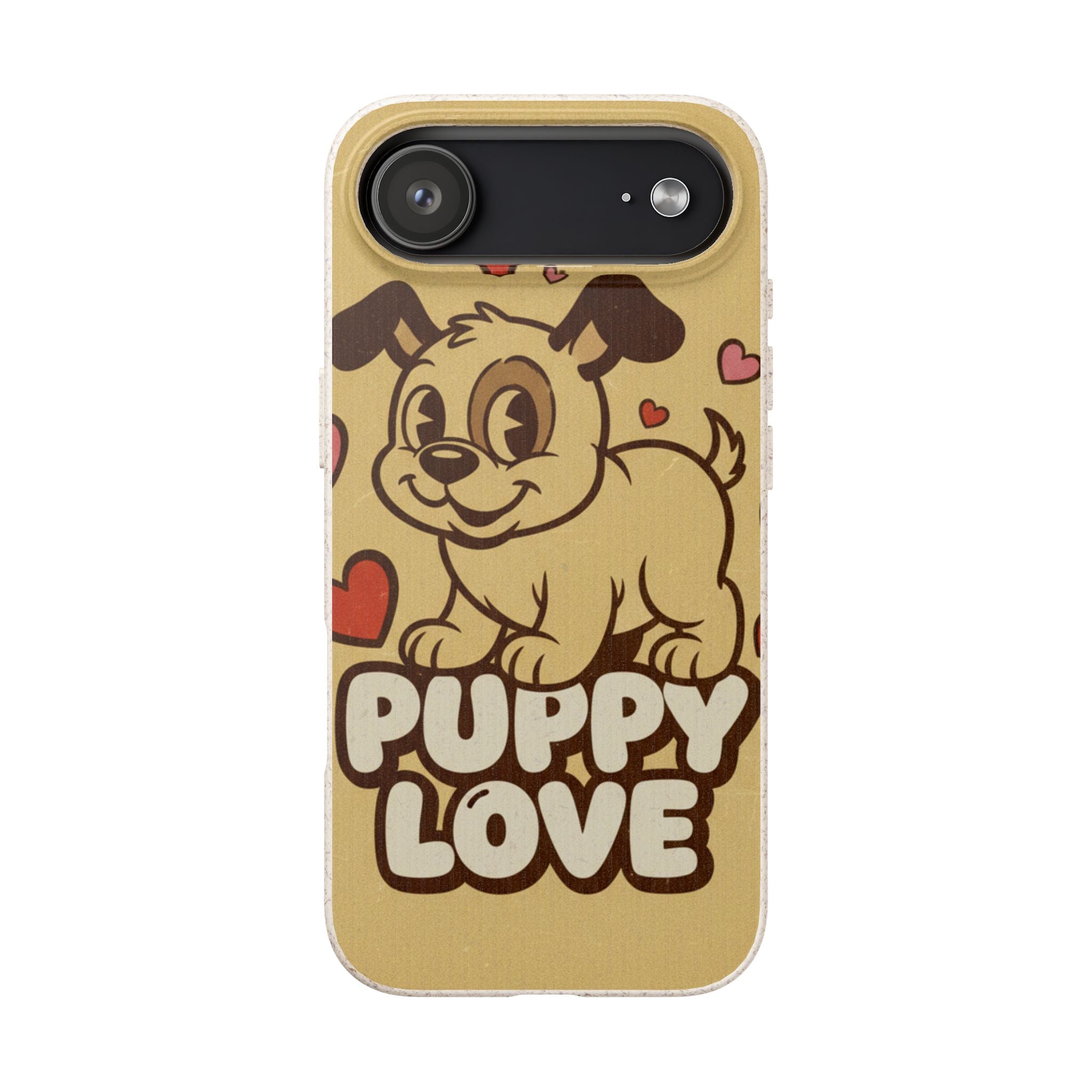 Puppy Love cute biodegradable case design