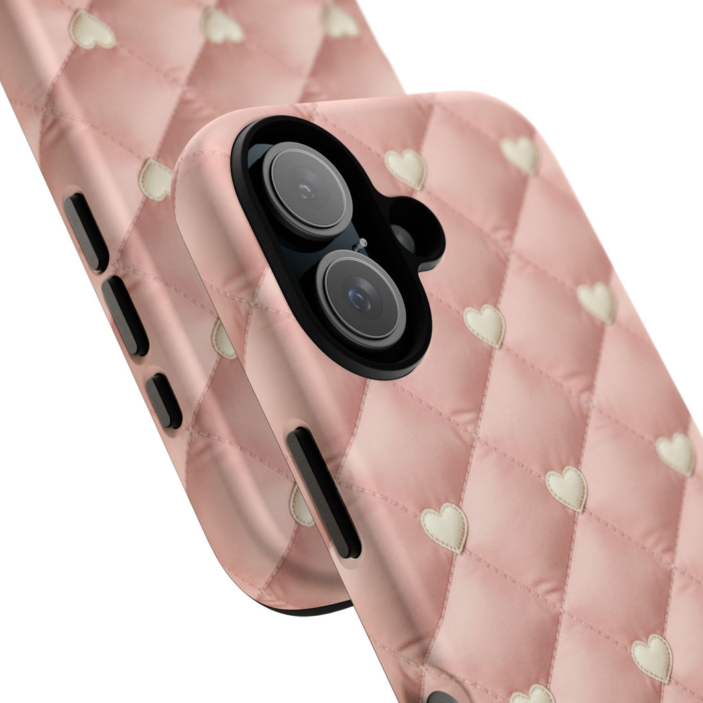 Cream Love Quilt | Tough Case