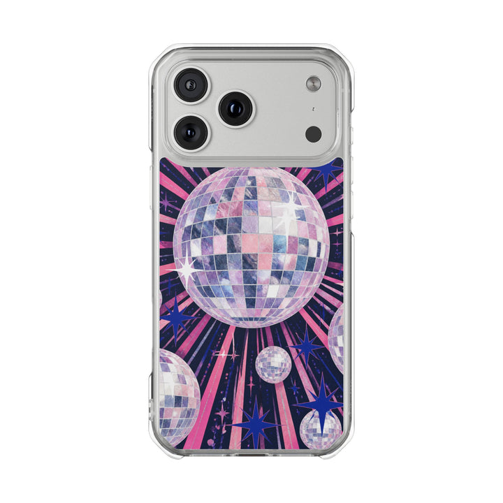 Disco Orbs | Clear MagSafe Case