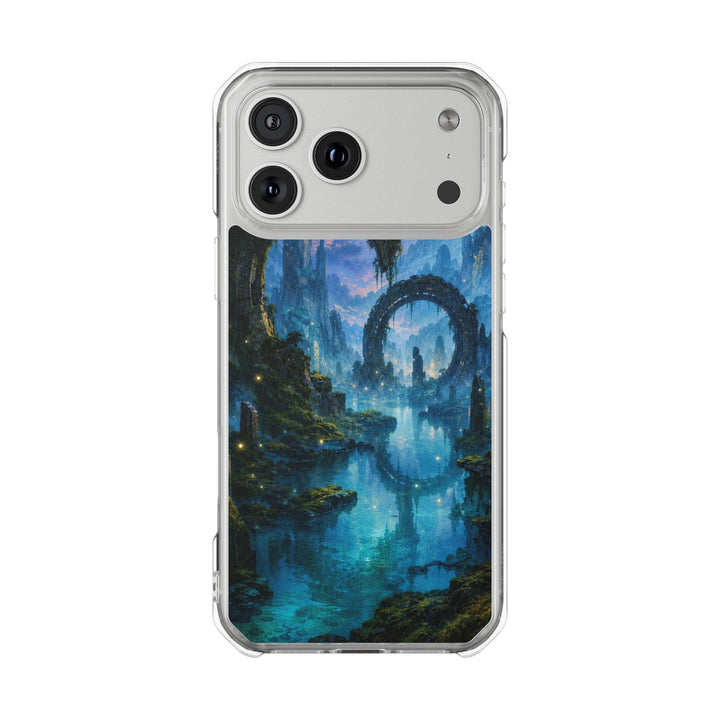 Mystic Ruins | Clear MagSafe Case