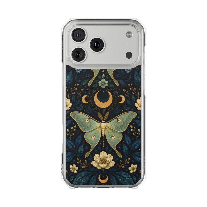 Midnight Moths | Clear MagSafe Case