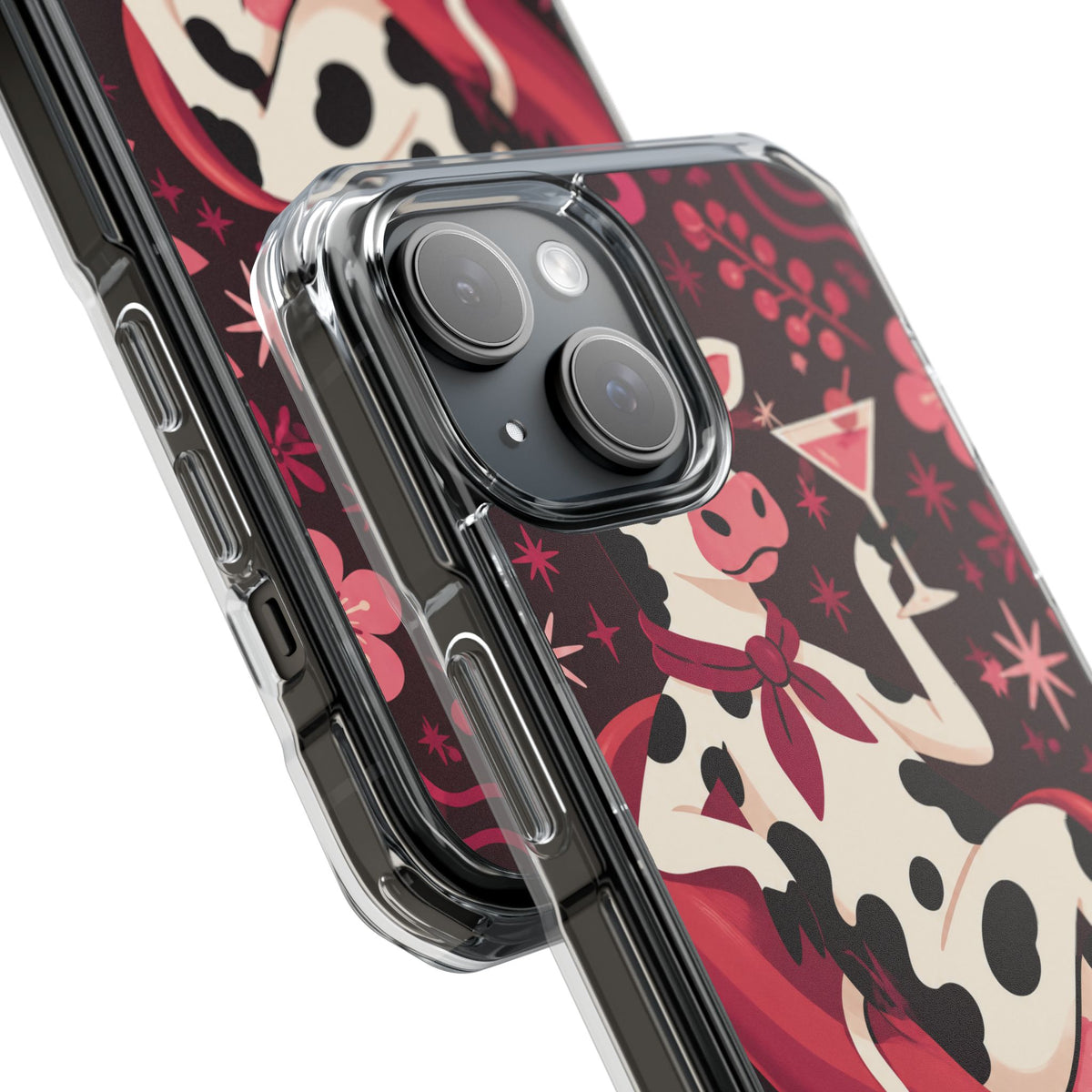 Berry Bovine | Clear MagSafe Case — product image 18