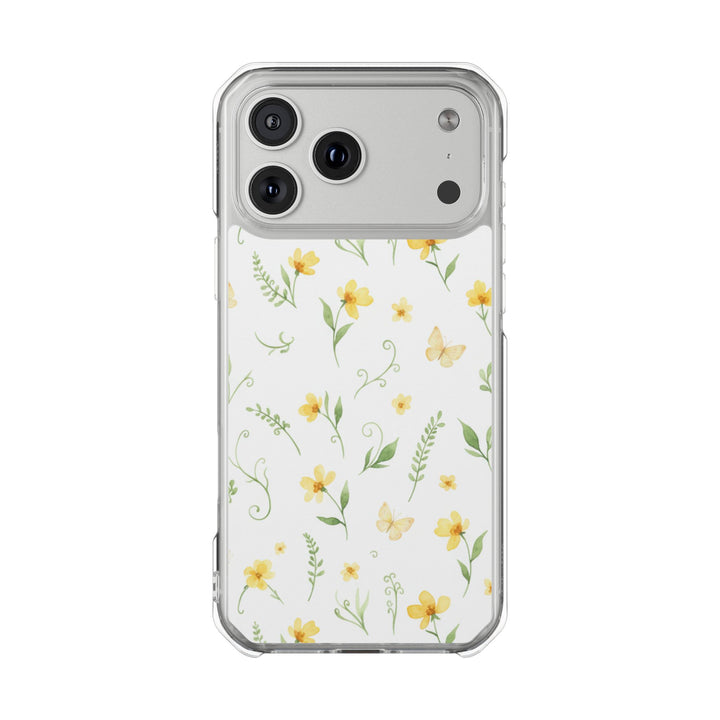 Daisy Whisper | Clear MagSafe Case