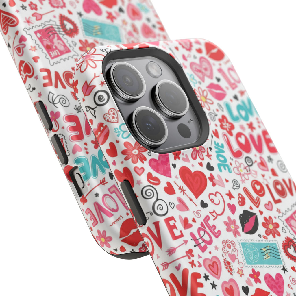 Sweetheart Doodle | Tough MagSafe Case