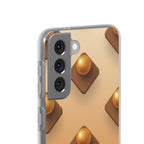 Amber Studs | Samsung Clear Case
