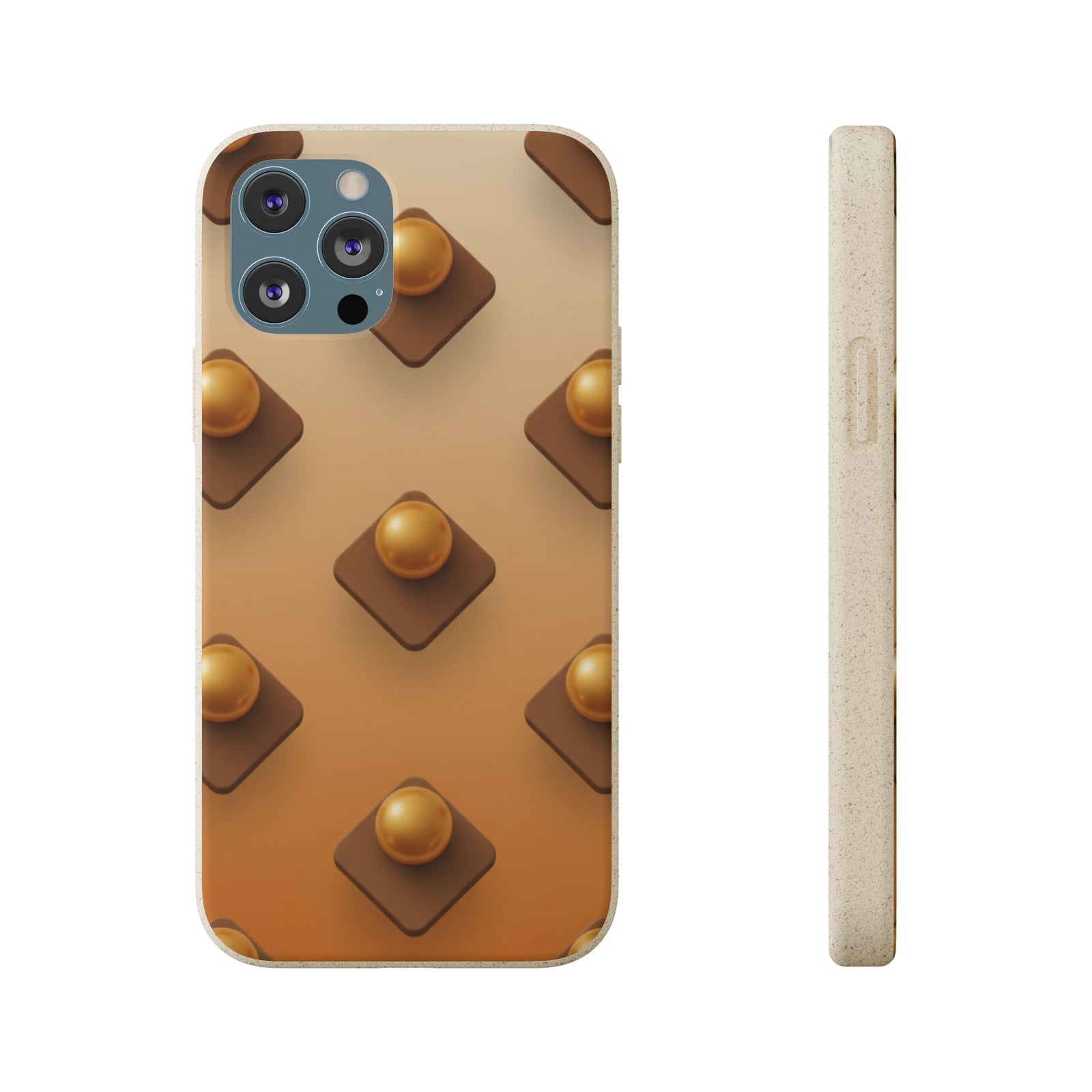 Amber Studs | Biodegradable Case