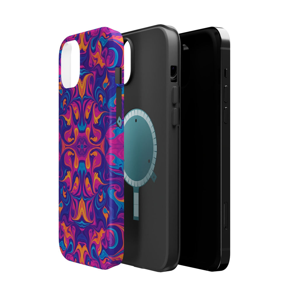 Neon Swirl | Tough MagSafe Case