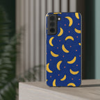 Cobalt Bananas | Clear Case