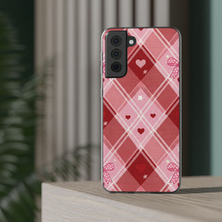 Heart Plaid | Clear Case