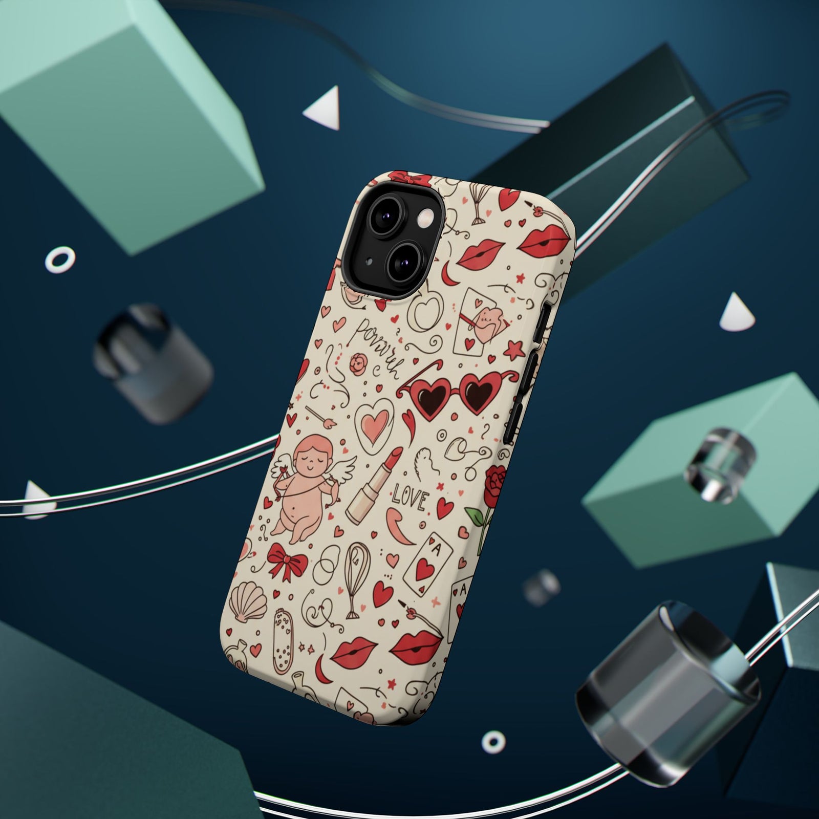Rosy Meadow | Tough MagSafe Case