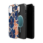 Indigo Hibiscus | Tough MagSafe Case — product image 44